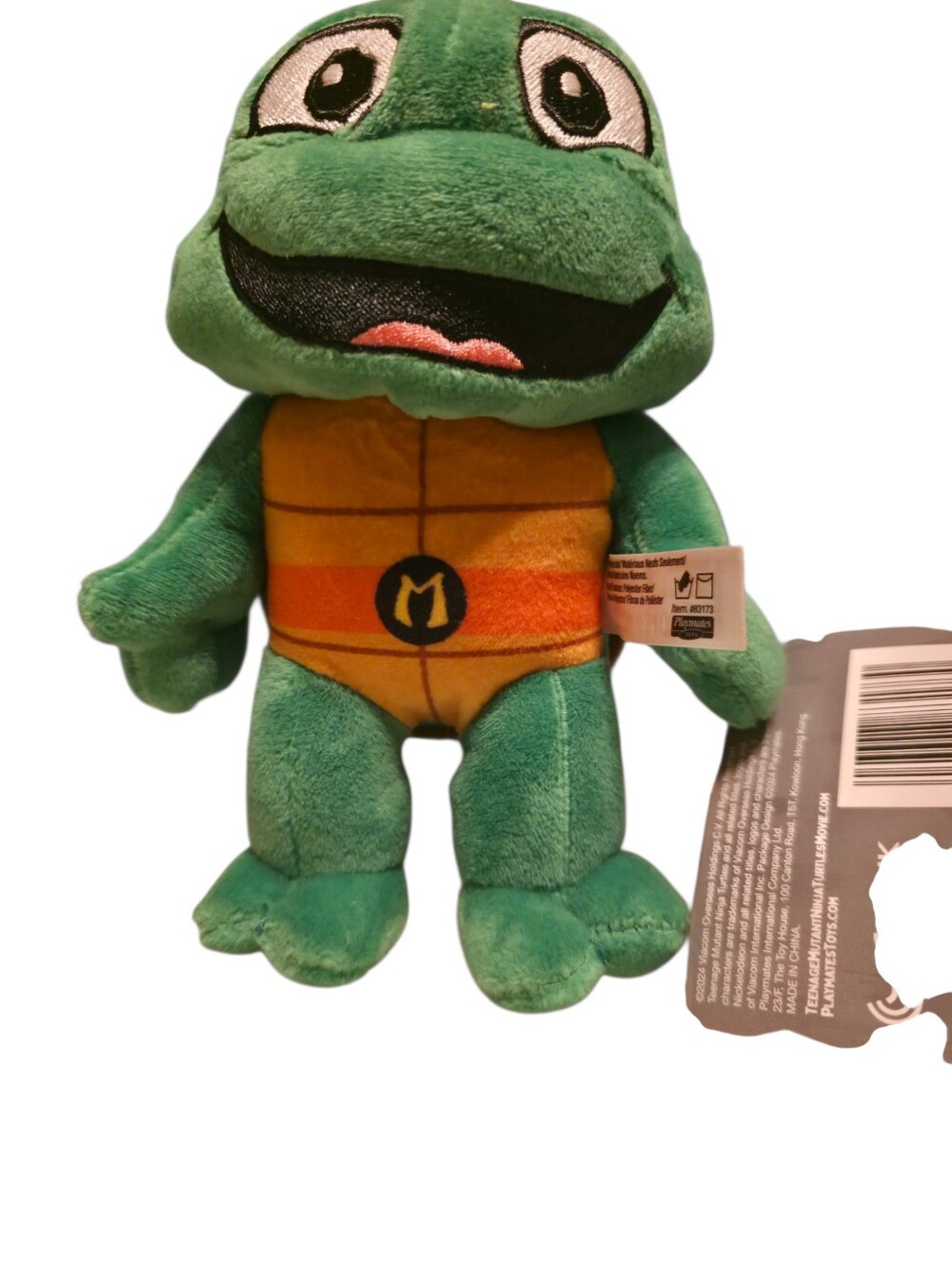 Nickelodeon green turtle plush toy MICHAELANGELO